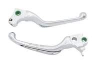 HARLEY Hydraulischer Chrom-Handhebelsatz Passend für 1999-2004 FXST, 1999-2004 FLST, 2000-2005 FXD,