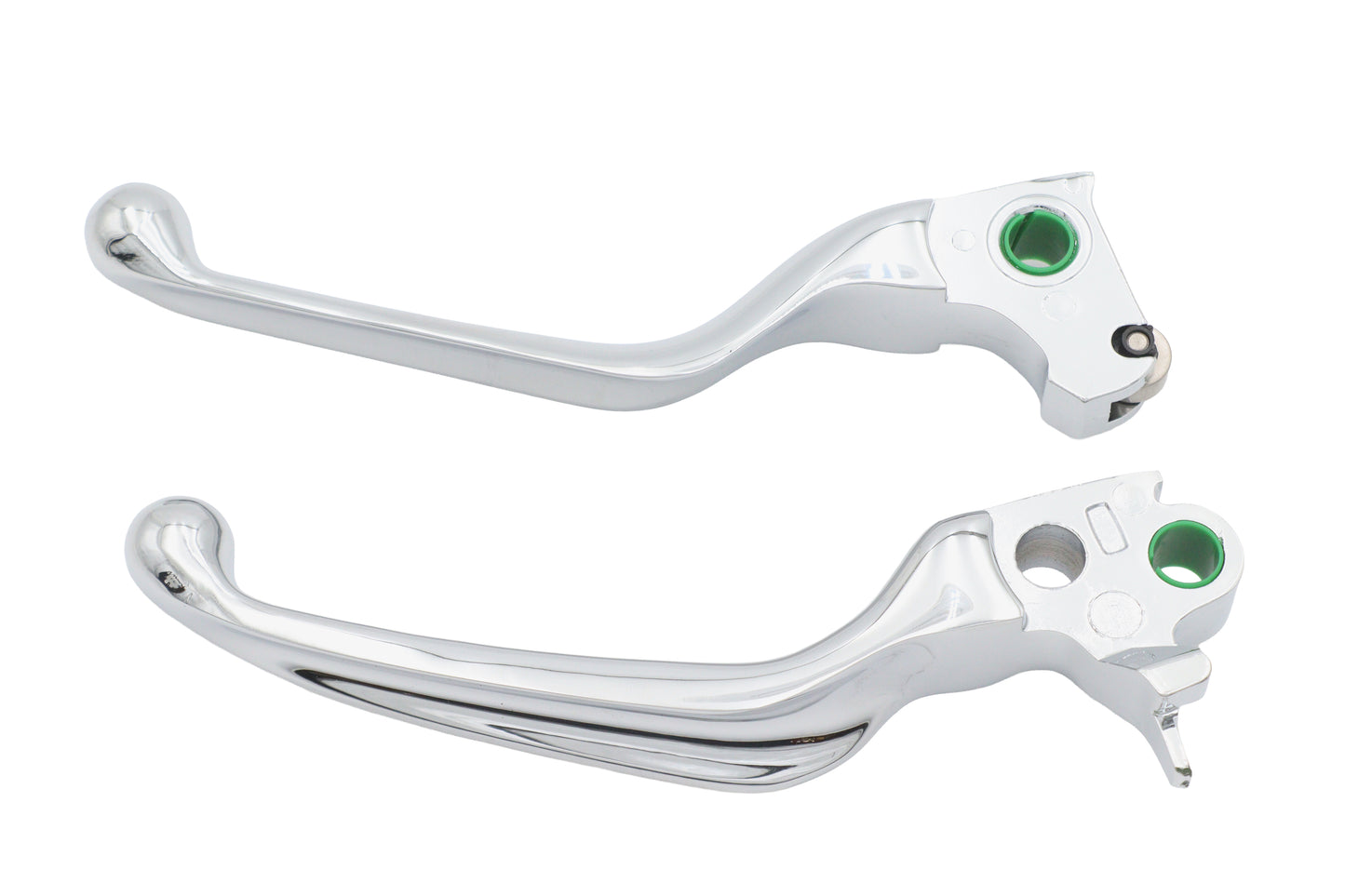 HARLEY Hydraulischer Chrom-Handhebelsatz Passend für 1999-2004 FXST, 1999-2004 FLST, 2000-2005 FXD,