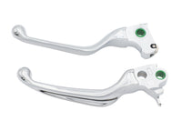 HARLEY Hydraulischer Chrom-Handhebelsatz Passend für 1999-2004 FXST, 1999-2004 FLST, 2000-2005 FXD,