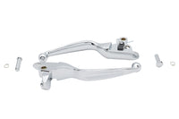 HARLEY M8 Brems- und Kupplungshebel-Set Chrom passend für 2021-2022 FLT,