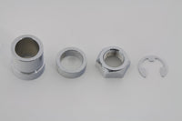 HARLEY Rear Axle Nut Kit Chrome fits 2002-2007 FLT,