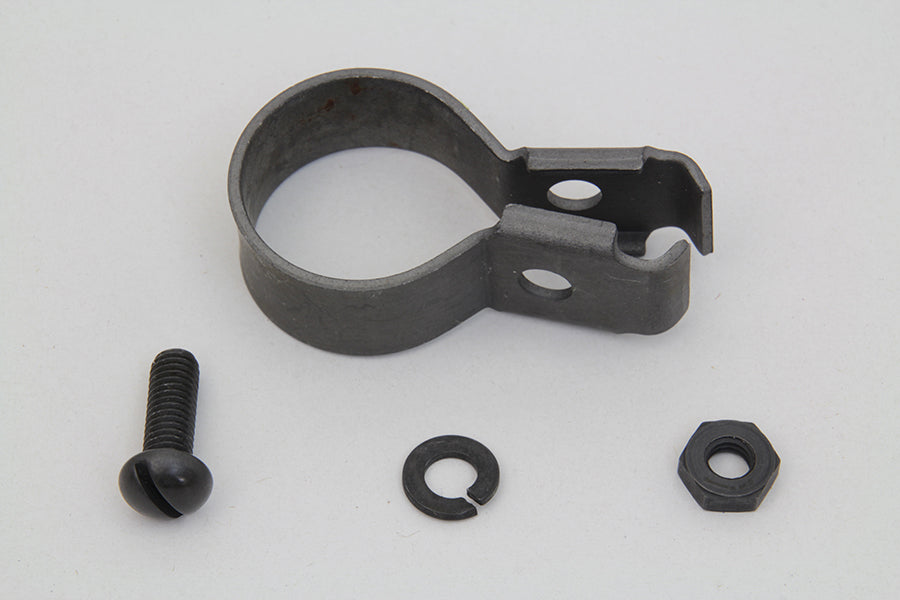 HARLEY Parkerized Zündsteuerungs-Spulenrahmenklemme passend für 1937-1940 EL,   1941-1946 FL,   1937-1946 UL,
