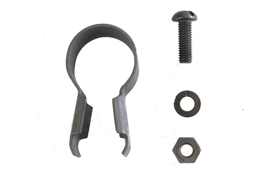 HARLEY Bremszug vorne Lenkerclip Parkerisiert Passt 1928-1929 J,   1932-1957 G,   1930-1936 VL,