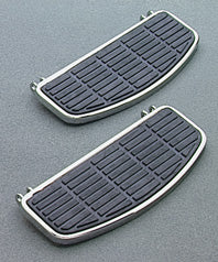 Custom Chrome HARLEY FLOORBOARD PADS 66-82 (2)