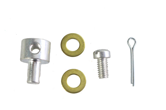 HARLEY Kadmium Vergaser Gashebel Drahtblock-Kit passend für 1937-1948 UL,   1936-1940 EL,   1941-19