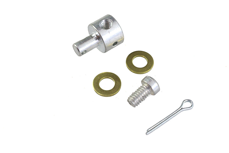 HARLEY Kadmium Vergaser Gashebel Drahtblock-Kit passend für 1937-1948 UL,   1936-1940 EL,   1941-19