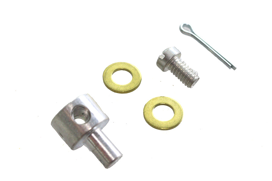 HARLEY Kadmium Vergaser Gashebel Drahtblock-Kit passend für 1937-1948 UL,   1936-1940 EL,   1941-19