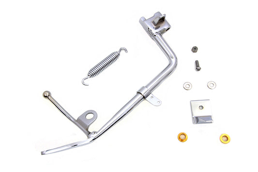 HARLEY Chrom-Seitenständer-Baugruppe passend für 2007-2017 FXST,