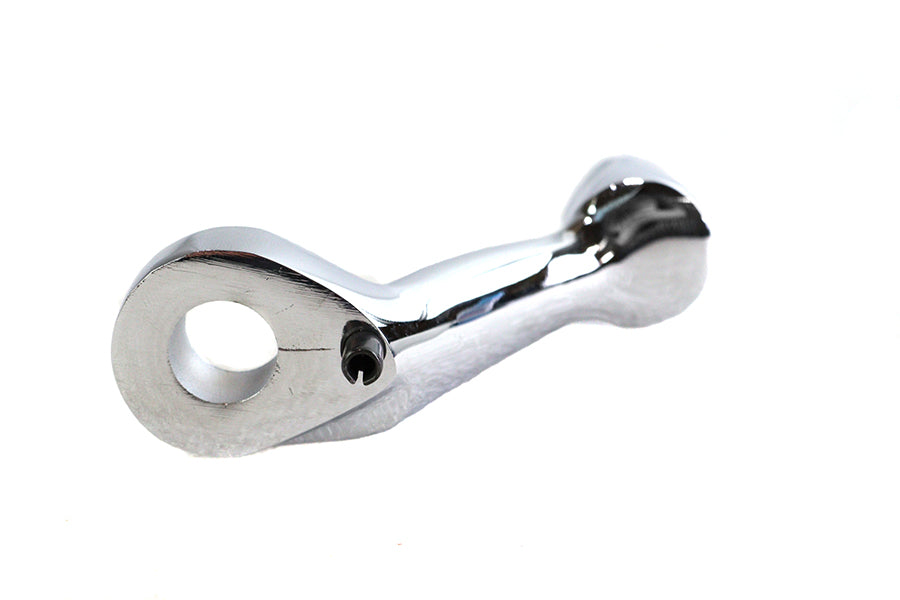 HARLEY Fußrastenhalterung links Chrom passend für XL-Modelle 1986-1990,