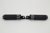 HARLEY Black Clear Cut Style Fußrasten-Set Passend für 0- Alle Modelle mit weiblicher Aufnahme