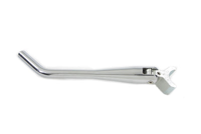 HARLEY Chrom Seitenständer, anschweißbar, passend für 0- Custom, Anwendung für 1-1/4" Rohr