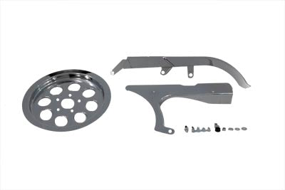 HARLEY Chrome Riemenschutz-Kit Passend für 1986-1999 FXST, 1986-1999 FLST,