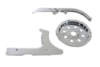 HARLEY Chrom-Riemenschutz-Kit passend für FXST ab Baujahr 1990-1999, FLST ab Baujahr 1990-1999,