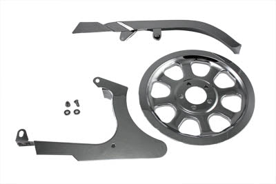 HARLEY Verchromter Riemenschutz-Kit, passend für 2000-2006 FLST,