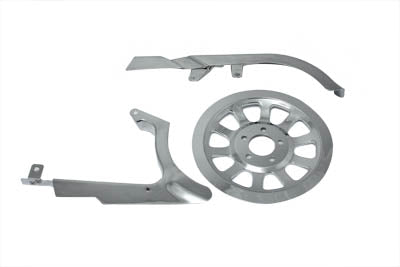 HARLEY Chrom-Riemenschutz-Kit, passend für FXST ab 2007, FLST ab 2007,