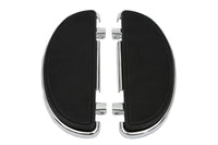 HARLEY Chrome Driver Halbmond-Trittbrett-Set passend für FLST ab Bj. 1986, FLT ab Bj. 1980,