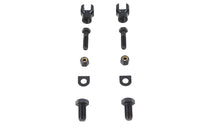 HARLEY Fußrasten-Joch-Set Schwarz Passend für 0- Custom, Anwendung benötigt eine 1/2" Befestigungsbohrung