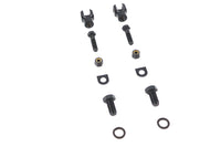 HARLEY Fußrasten-Joch-Set Schwarz Passend für 0- Custom, Anwendung benötigt eine 1/2" Befestigungsbohrung