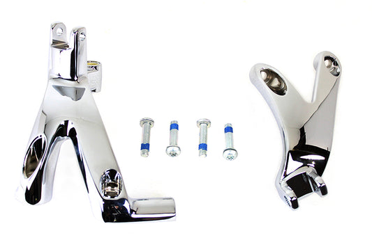 HARLEY OE Standard Forward Control Halterungskit Chrom Passt 2018-UP FXLR, 2018-UP FXLRS, 2018-UP FX