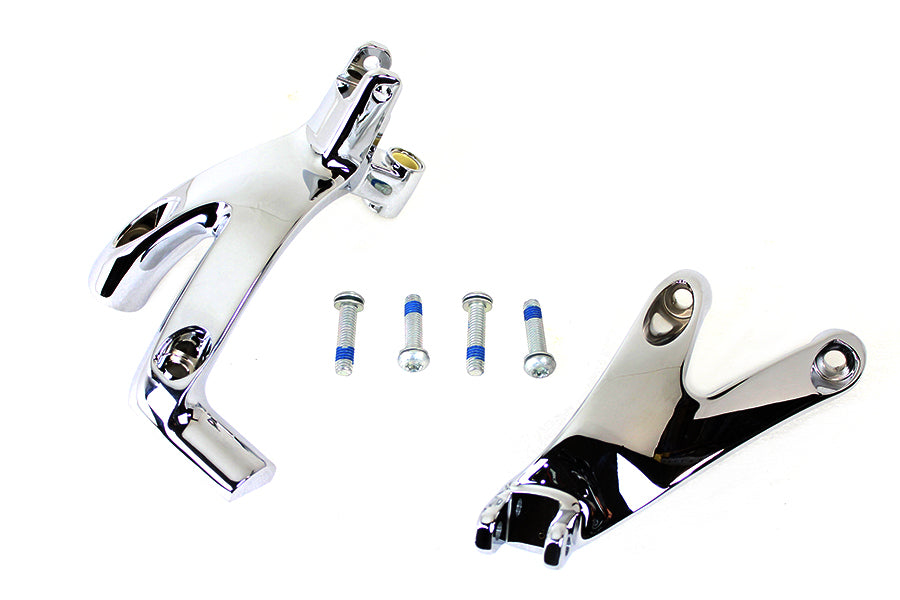 HARLEY OE Standard Forward Control Halterungskit Chrom Passt 2018-UP FXLR, 2018-UP FXLRS, 2018-UP FX