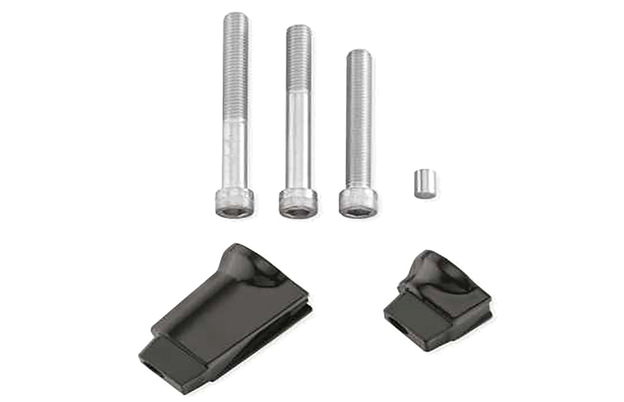 HARLEY Soziustrittbrett Adapter Kit Schwarz passend für 2018-UP FLFB,   2018-UP FLFBS,   2018-UP FLSL,   4