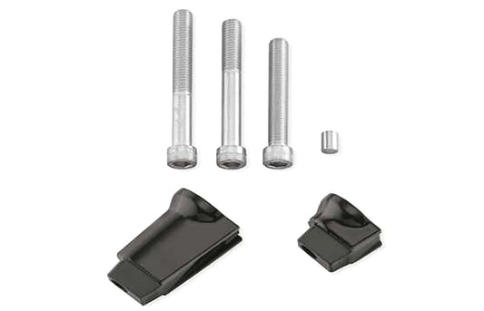 HARLEY Soziustrittbrett Adapter Kit Schwarz passend für 2018-UP FLFB,   2018-UP FLFBS,   2018-UP FLSL,   4