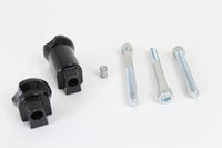 HARLEY Soziustrittbrett Adapter Kit Schwarz passend für 2018-UP FLFB,   2018-UP FLFBS,   2018-UP FLSL,   4