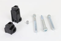 HARLEY Soziustrittbrett Adapter Kit Schwarz passend für 2018-UP FLFB,   2018-UP FLFBS,   2018-UP FLSL,   4