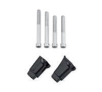 HARLEY Sozius-Trittbrett-Adapter-Kit Schwarz Passt für 2018-UP FLDE,   2018-UP FLHC,   2018-UP FLHCS,   4