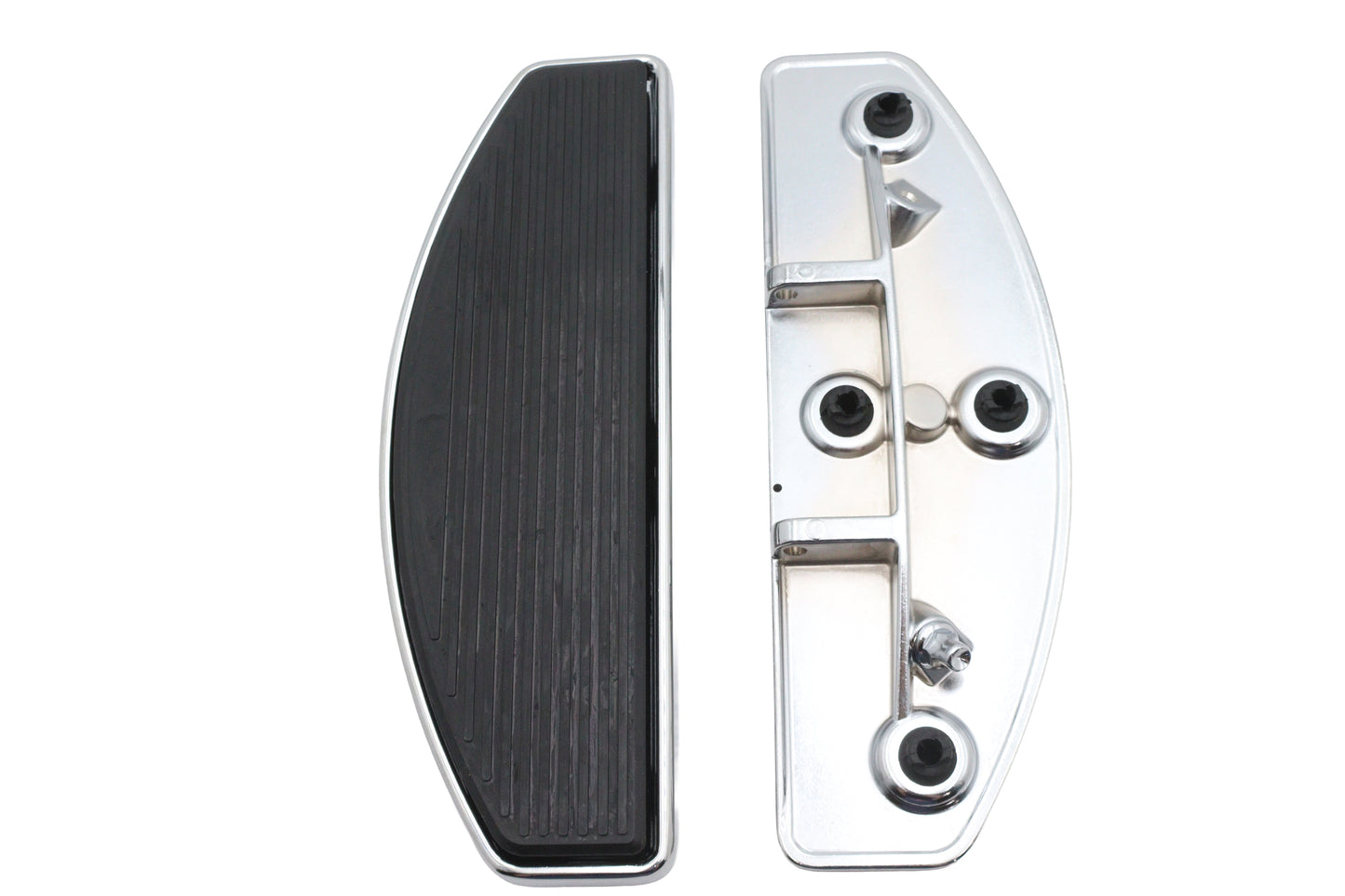 HARLEY M8 Footboard Kit Chrome Fits 2018-UP FLHC,   2018-UP FLHCS,   2018-UP FLDE,   2018-UP FLSL,