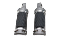 HARLEY M8 NYC Style Passenger Footpeg Set Graphite Fits FXST 2018-UP,   FLST 2018-UP,