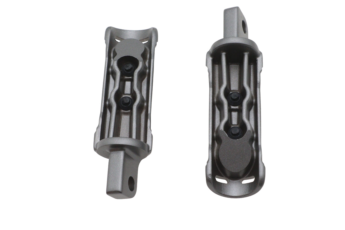 HARLEY M8 NYC Style Passenger Footpeg Set Graphite Fits FXST 2018-UP,   FLST 2018-UP,