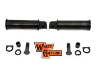 HARLEY Parkerized Combat Shooter Style Fußrasten-Set passend für 0- Alle Modelle mit weiblichem Montageblock