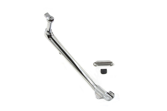 HARLEY verchromter Seitenständer mit Arretierlasche passend für 1989-1999 FXST,