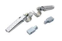 HARLEY Steel Dimpled Footpeg Kit passend für 1980-1986 FX, 1986-UP FXST,