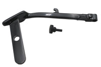 HARLEY M8 Seitenständer Schwarz +1 Zoll über Standard passend für 2019-2021 FLDE, 2019-2021 FLSB, 2019-2021 FLSL