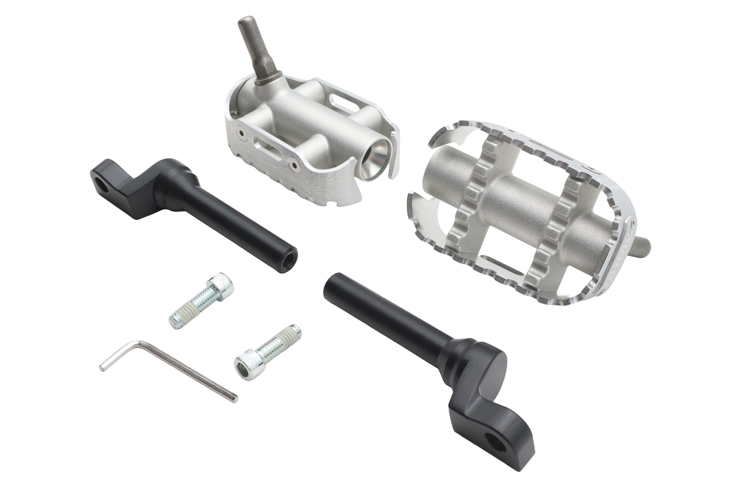 HARLEY OE True Grit Fußrasten-Set Passend für 2011-UP XL, 883L 2011-UP XL, 1200C 2016-UP XL, 1200CX 2012-2016