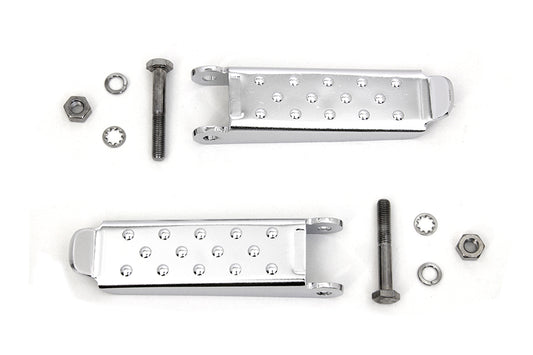 HARLEY Chrome Combat Footpeg Set Fits 0-  Custom, application