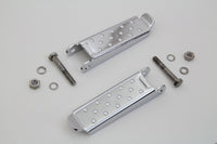 HARLEY Chrom Combat Fußrasten-Set, passend für 0-  Custom, Anwendung