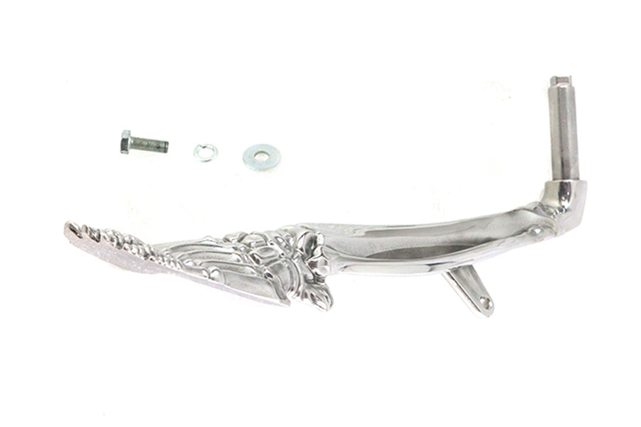 HARLEY Skeleton Foot Kickstand fits 1970-1985 FL,   1985-1999 FLST,   1973-1985 FX,   1985-1999 FXST,