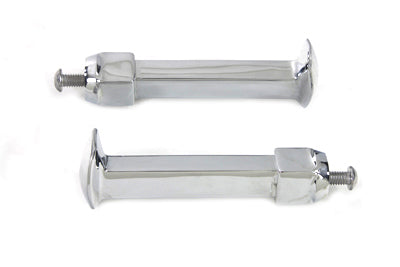 HARLEY Chrome Railroad Style Footpeg Set Fits 0-  Custom, application