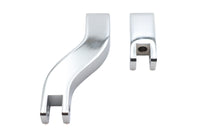HARLEY Soziusfußrastenhalter-Set Chrom passend für 2002-2005 FXD, 2002-2005 FXDWG,