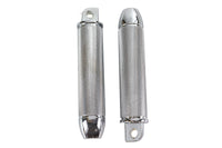 HARLEY Bullet Style 357 Magnum Fußrasten Set Passend für FXST ab Baujahr 1986,