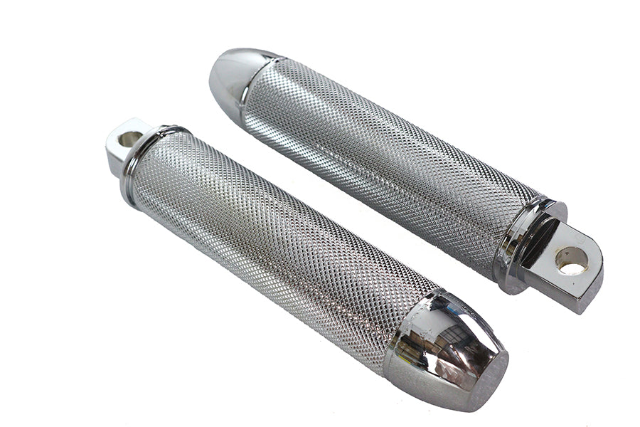 HARLEY Bullet Style 357 Magnum Fußrasten Set Passend für FXST ab Baujahr 1986,