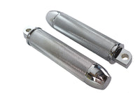HARLEY Bullet Style 357 Magnum Fußrasten Set Passend für FXST ab Baujahr 1986,