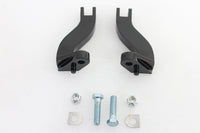 HARLEY Fußrastenhalterung Set Sozius Schwarz Passend für 1993-UP FLT,