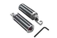 HARLEY Chrome Railer Style Fußrasten-Set Passend für 0-  Alle, Modelle mit weiblichem Montageblock