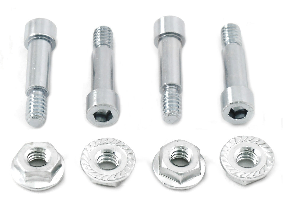 HARLEY Trittbrett-Scharnierbolzen-Kit verzinkt passend für 1986-UP FLST, 1980-UP FLT, 1980-UP FLT,