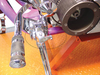 HARLEY Verstellbarer Seitenständeranschlag Chrom Passend für 1936-1940 EL, 1938-1947 UL, 1941-1984 FL, 197