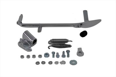 HARLEY Chrom-Seitenständer-Kit passend für 2001–2006 FLHR, 2001–2006 FLHT, 2001–2006 FLTR,